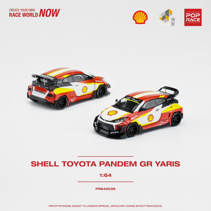 Pop Race 1/64 Toyota GR Yaris Pandem Rocket Bunny Modified Shell