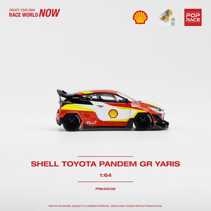 Pop Race 1/64 Toyota GR Yaris Pandem Rocket Bunny Modified Shell