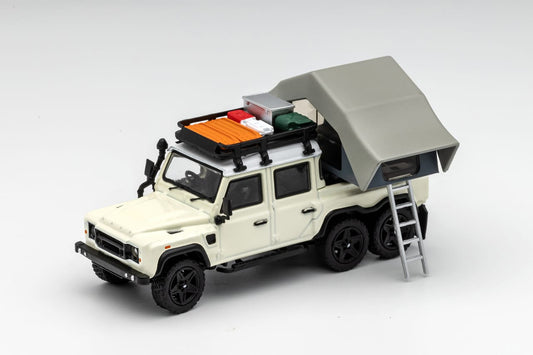 GCD 1/64 Defender 110 PickUp 6x6 KAHN Modified - Beige