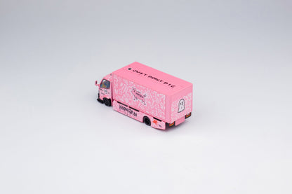 MicroTurbo 1/64 Custom Gull Wing Truck - Hoonipigasus Pink