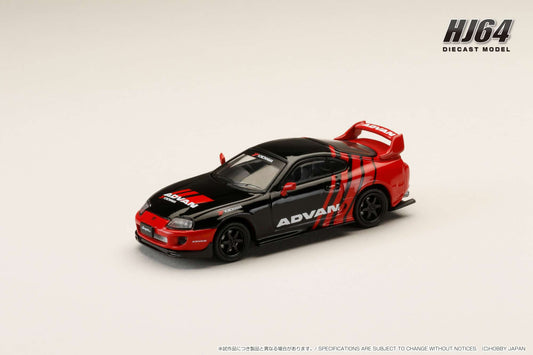 Hobby Japan 1/64 Toyota Supra A80 2000 Advan Livery(AV)