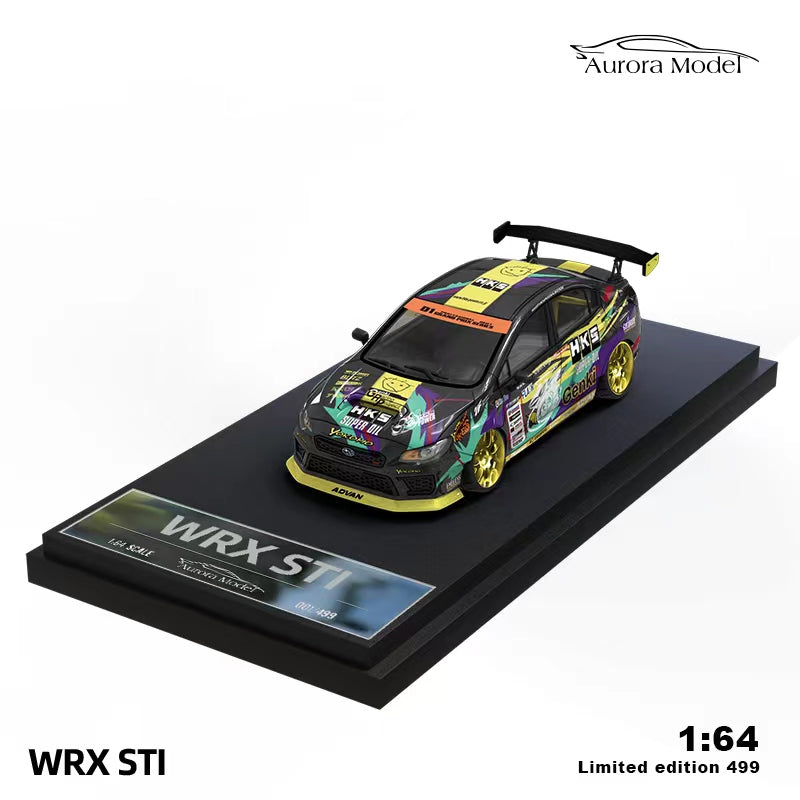 Time Micro x Aurora 1/64 WRX STI VA Version 2014 HKS