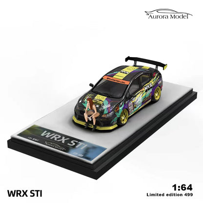 Time Micro x Aurora 1/64 WRX STI VA Version 2014 HKS