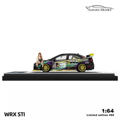 Time Micro x Aurora 1/64 WRX STI VA Version 2014 HKS