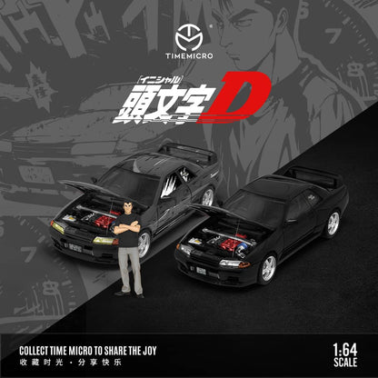 Time Micro 1/64 Skyline GT-R R32 Initial D Livery