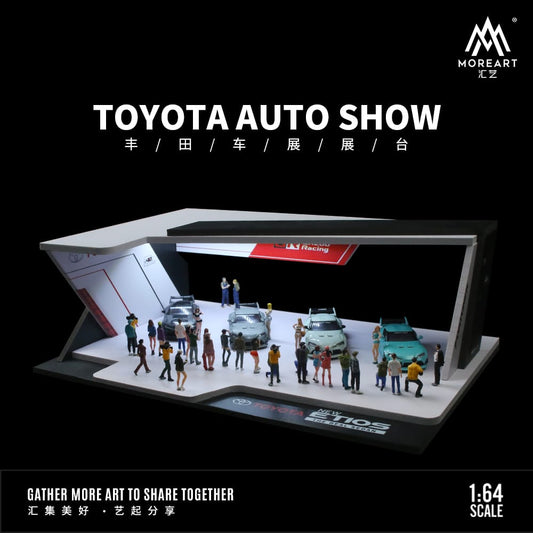 [ETA:  Oct 2024 ] MoreArt 1/64 Auto Show Diorama with LED Light Toyota Livery