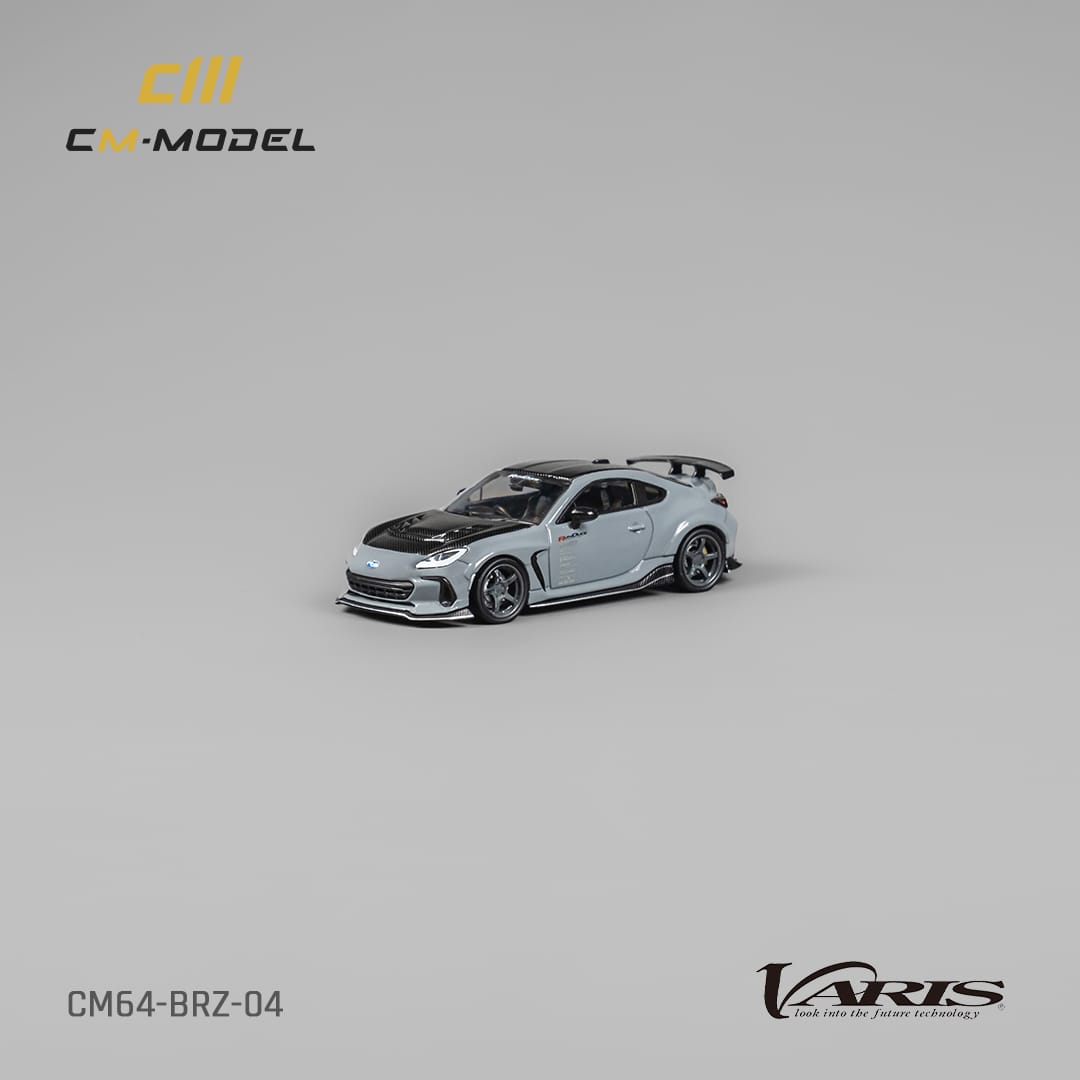 CM Model 1/64 Subaru Varis BRZ Mk2 ZD8 Arising-1 Modified Cement Grey(Carbon-Hood)