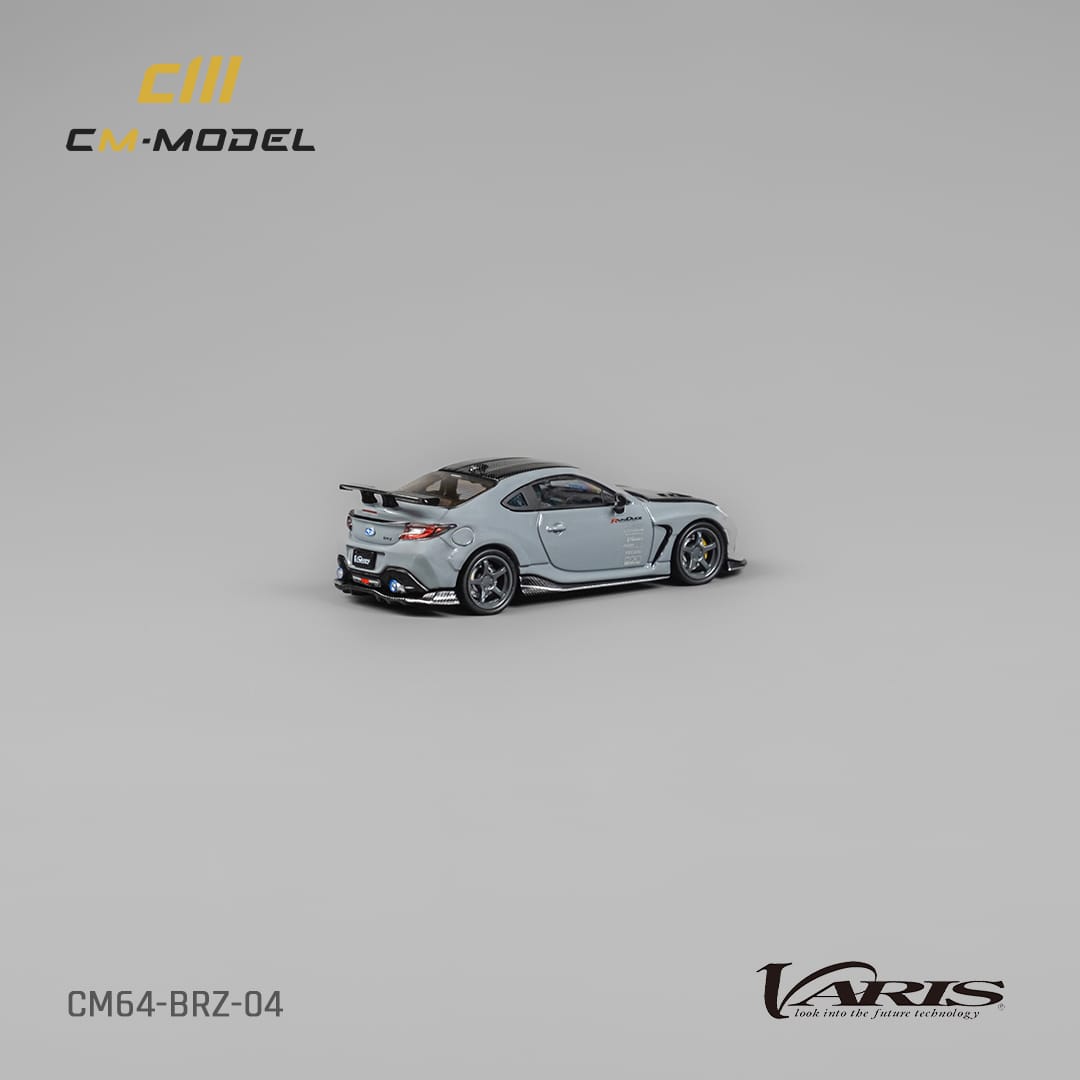 CM Model 1/64 Subaru Varis BRZ Mk2 ZD8 Arising-1 Modified Cement Grey(Carbon-Hood)