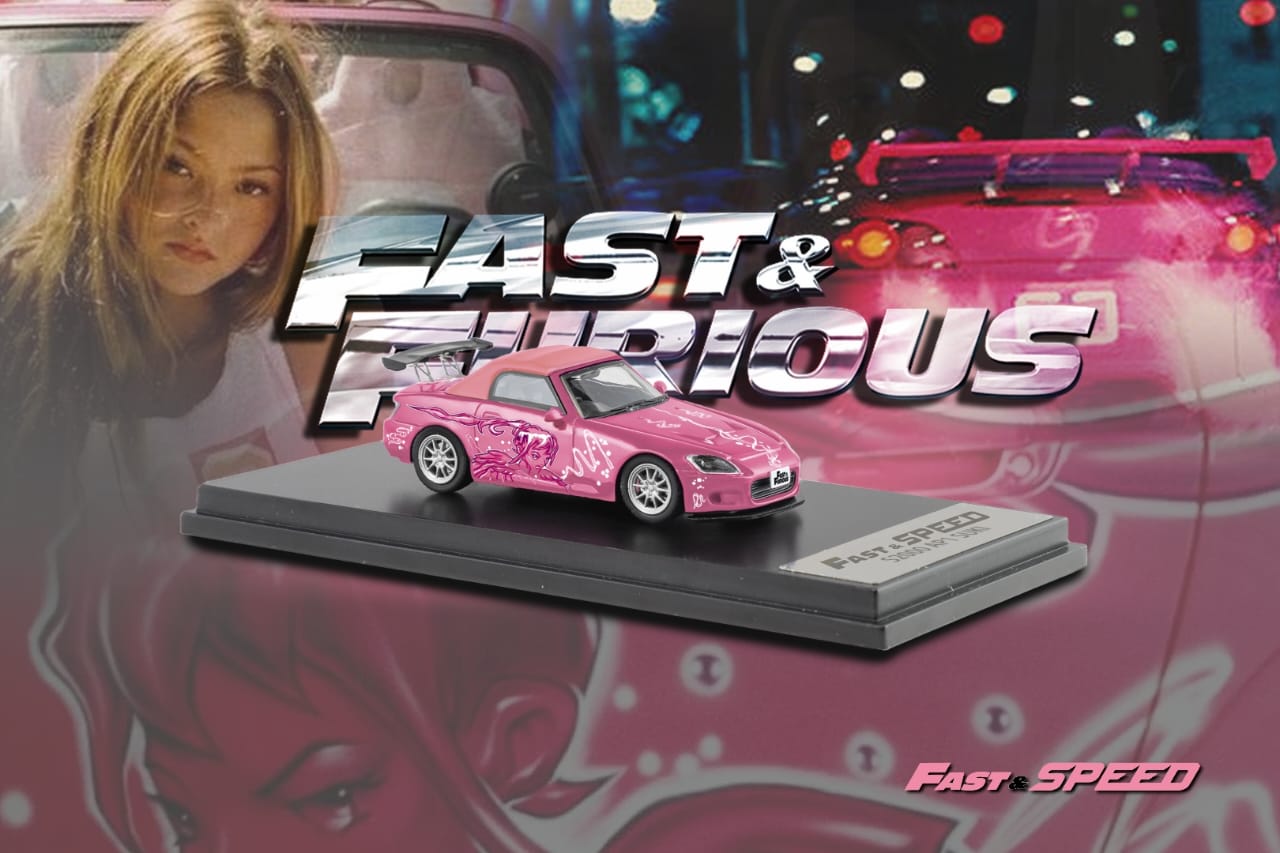 Fast Speed 1/64 S2000 AP1 Soft Top FNF Suki Pink Livery