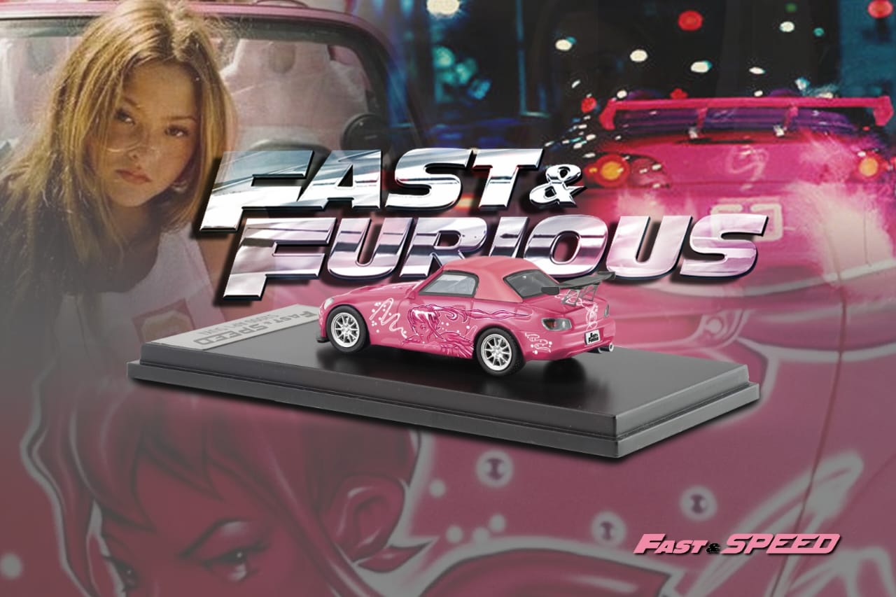 Fast Speed 1/64 S2000 AP1 Soft Top FNF Suki Pink Livery