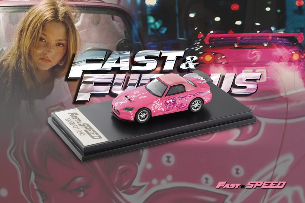 Fast Speed 1/64 S2000 AP1 Soft Top FNF Suki Pink Livery