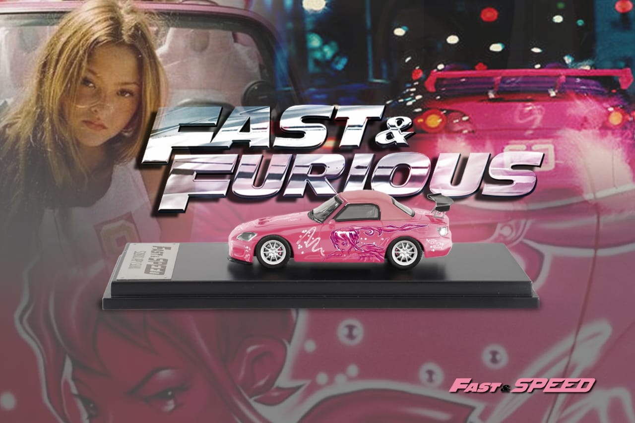 Fast Speed 1/64 S2000 AP1 Soft Top FNF Suki Pink Livery