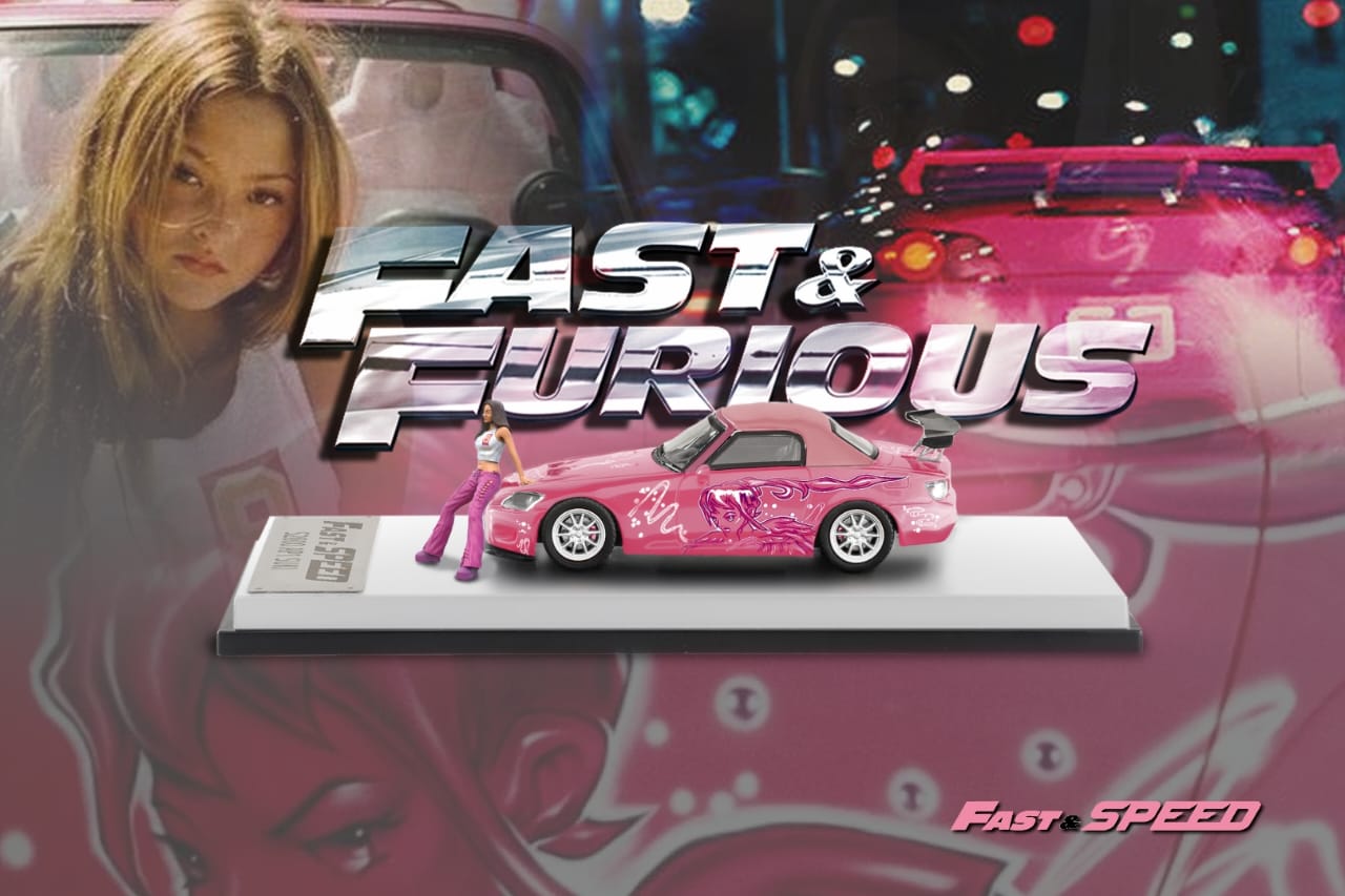 Fast Speed 1/64 S2000 AP1 Soft Top FNF Suki Pink Livery