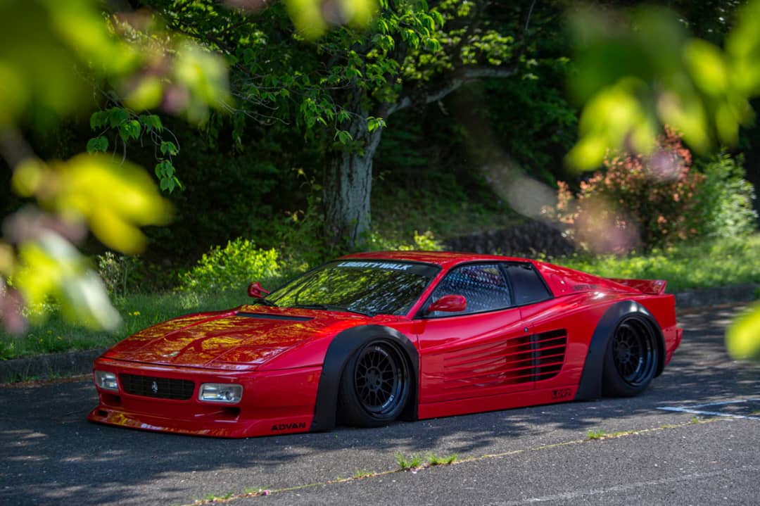 Star Model 1/64 512TR  Testarossa LB-Works Modified (Retractable-Headlights)