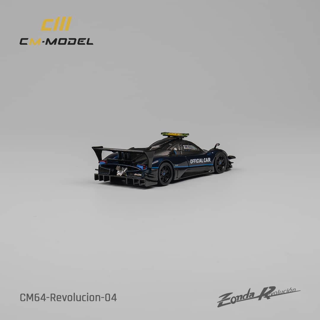 CM Model 1/64 Pagani Zonda R Evolucion Track Version Carbon Safety Car