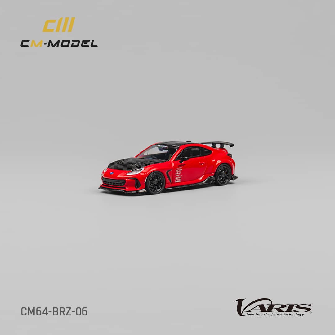 CM Model 1/64 Subaru Varis BRZ Mk2 ZD8 Arising-1 Modified Red