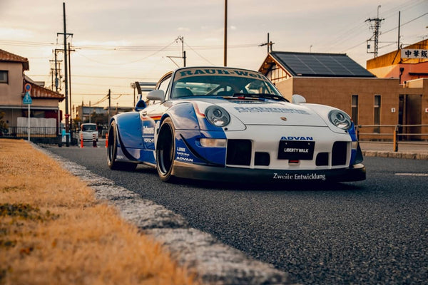 Star Model 1/64 RWB993 GT Wing Rauh-Welt Modified Rothmans LBWK 2 ...