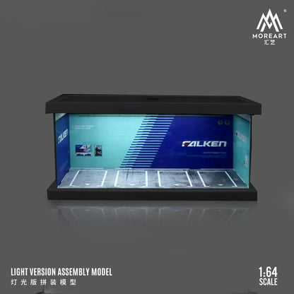 MoreArt 1/64 ABS Parking Lot with LED