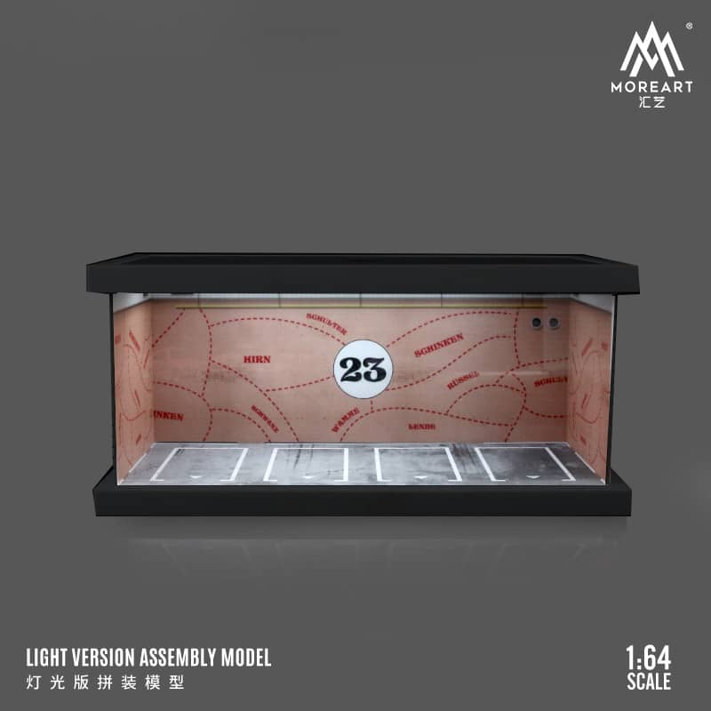 MoreArt 1/64 ABS Parking Lot with LED