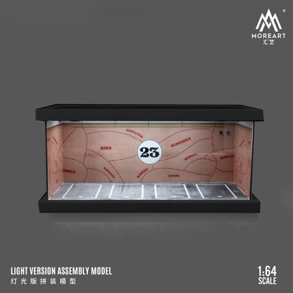 MoreArt 1/64 ABS Parking Lot with LED