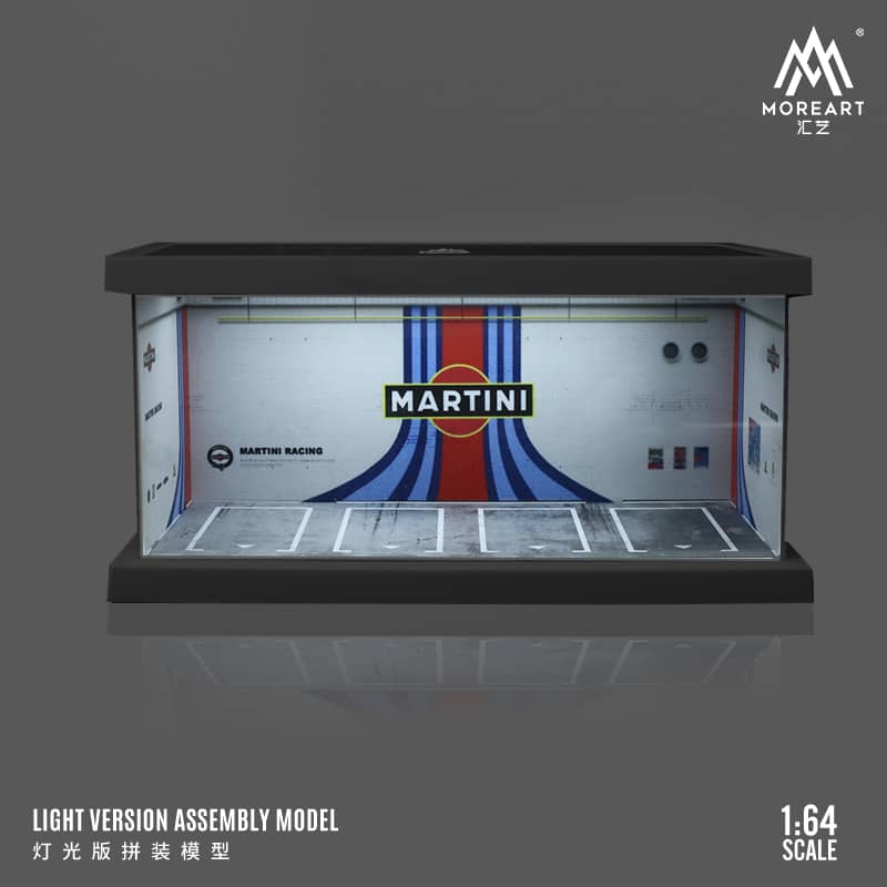 MoreArt 1/64 ABS Parking Lot with LED