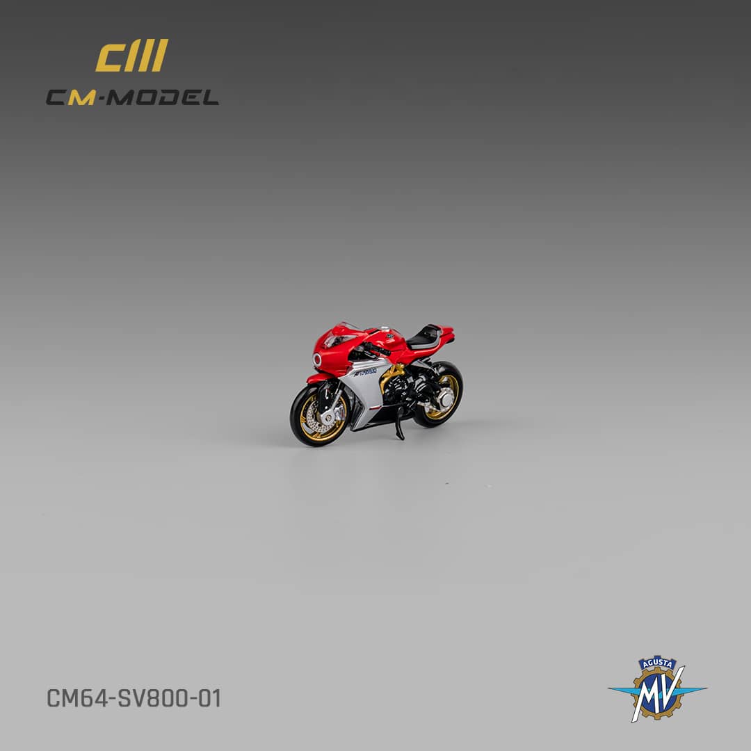CM Model 1/64 MV Agusta (SV800) Red