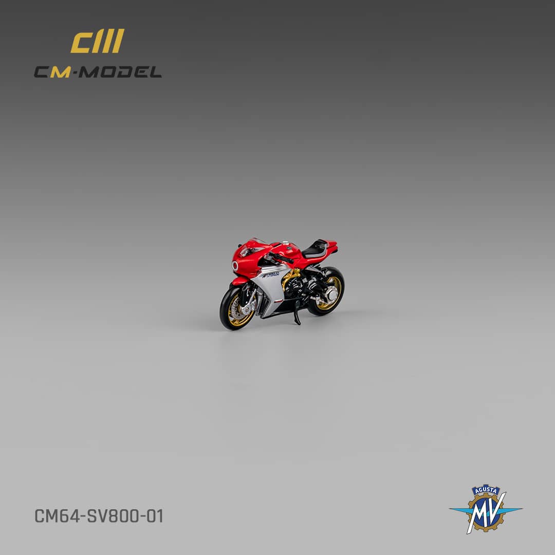 CM Model 1/64 MV Agusta (SV800) Red