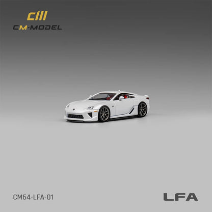 CM Model 1/64 Lexus  LFA Pearl White