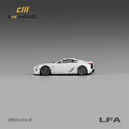 CM Model 1/64 Lexus  LFA Pearl White