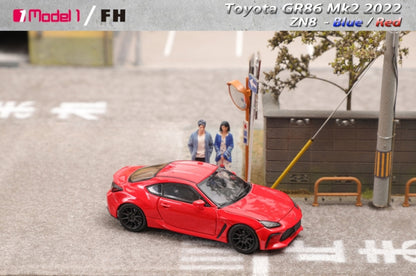 Focal Horizon x Model One 1/64 Toyota GR86 ZN8 -Standard Red