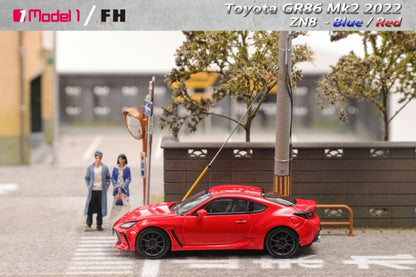 Focal Horizon x Model One 1/64 Toyota GR86 ZN8 -Standard Red