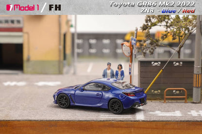 Focal Horizon x Model One 1/64 Toyota GR86 ZN8 - Dark Blue