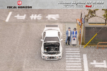 Focal Horizon 1/64 Skyline R33 GT-R Nismo 400R - White