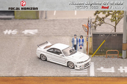 Focal Horizon 1/64 Skyline R33 GT-R Nismo 400R - White