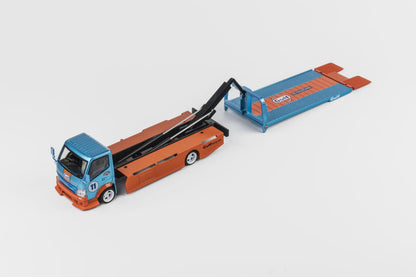 MicroTurbo 1/64 300 Series II - Custom Tow Truck Gulf Livery