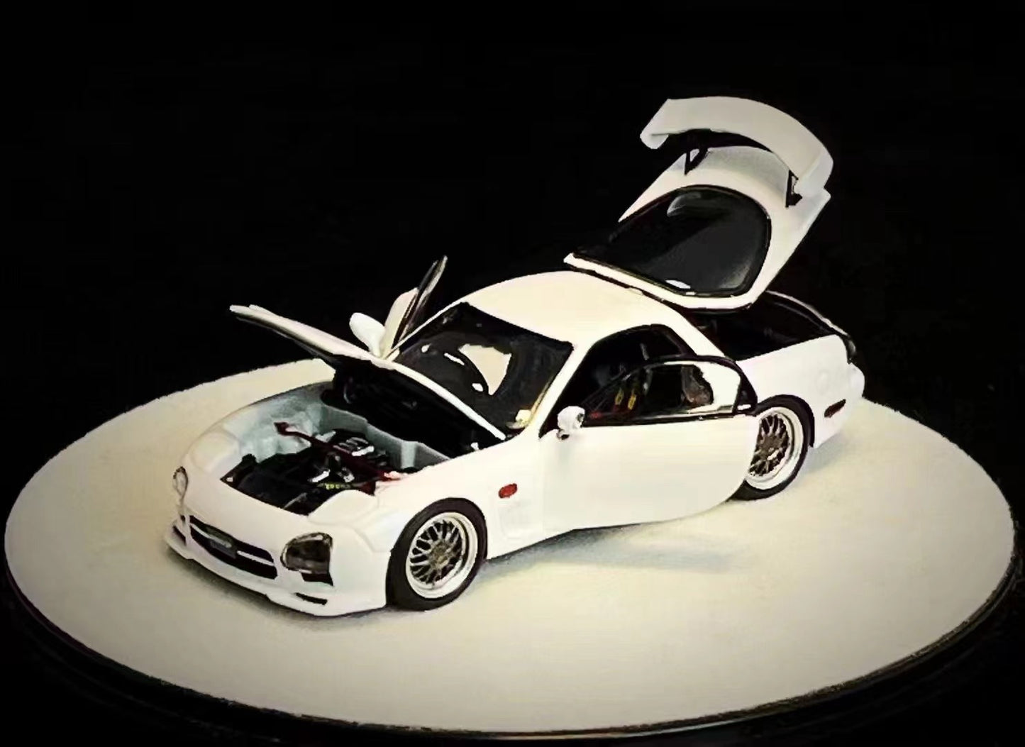 PGM 1/64 RX-7 FD3S White