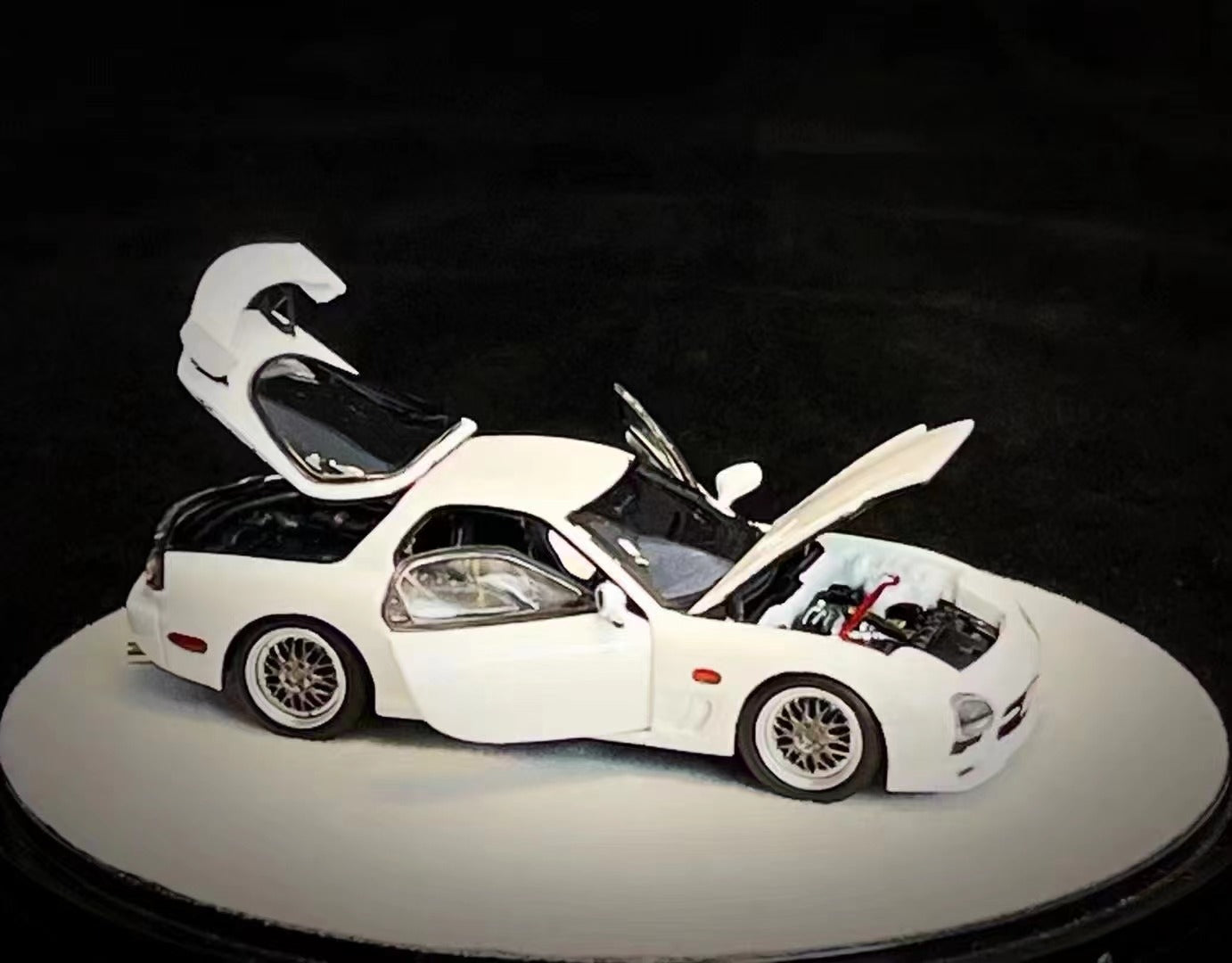 PGM 1/64 RX-7 FD3S White