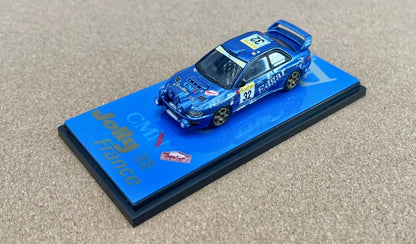 Fine Works 1/64 Impreza WRC Blue Edgar 32#