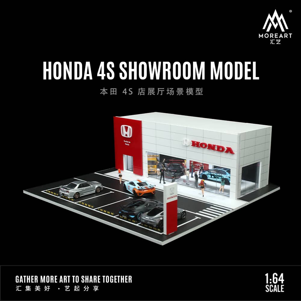 [ETA:  Mar 2025 ] MoreArt 1/64 Showroom Diorama with LED Light