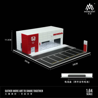 [ETA:  Mar 2025 ] MoreArt 1/64 Showroom Diorama with LED Light