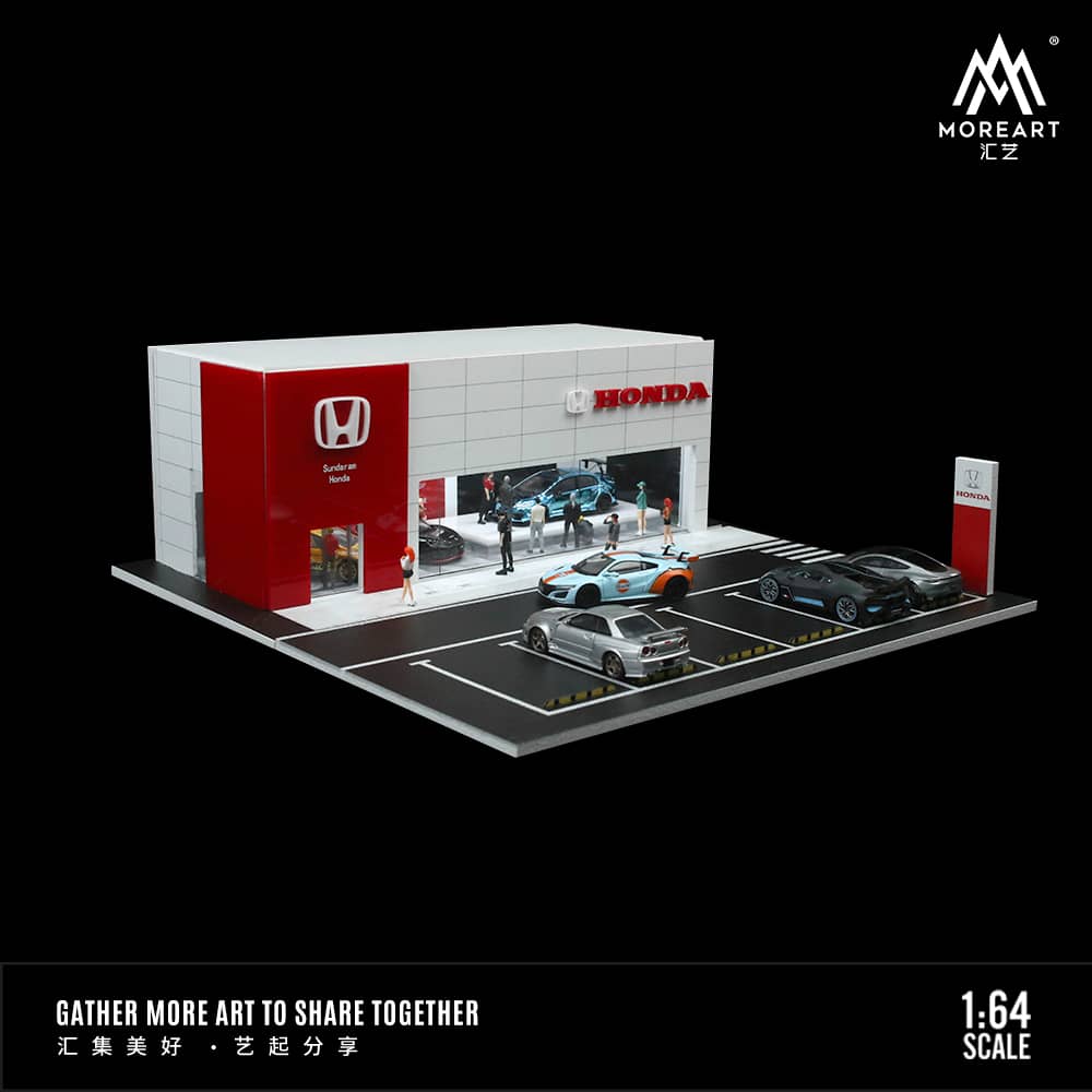 [ETA:  Mar 2025 ] MoreArt 1/64 Showroom Diorama with LED Light