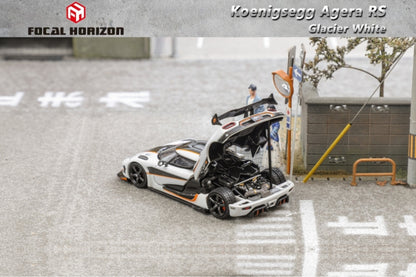 Focal Horizon 1/64 Koenigsegg Agera RS White