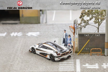 Focal Horizon 1/64 Koenigsegg Agera RS White