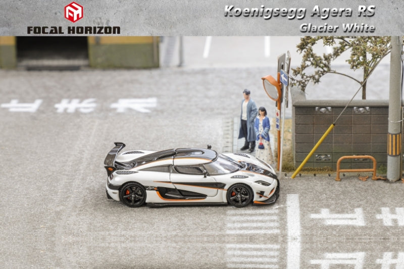 Focal Horizon 1/64 Koenigsegg Agera RS White