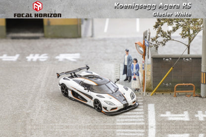 Focal Horizon 1/64 Koenigsegg Agera RS White