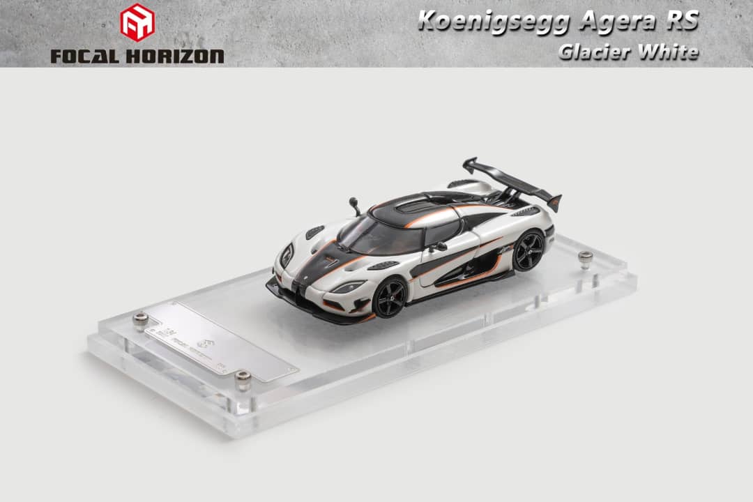 Focal Horizon 1/64 Koenigsegg Agera RS White