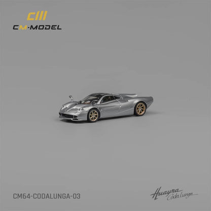 [ETA:  Jun 2025 ] CM Model 1/64 Pagani Huayra Codalunga - Metallic Silver