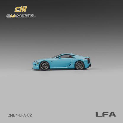 [ETA:  Jun 2025 ] CM Model 1/64 Lexus LFA Sky Blue