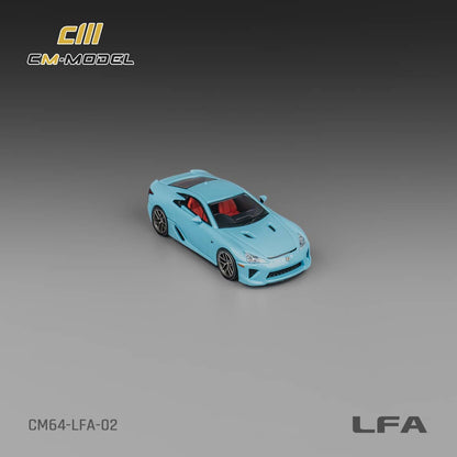 [ETA:  Jun 2025 ] CM Model 1/64 Lexus LFA Sky Blue