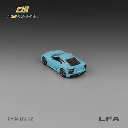 [ETA:  Jun 2025 ] CM Model 1/64 Lexus LFA Sky Blue